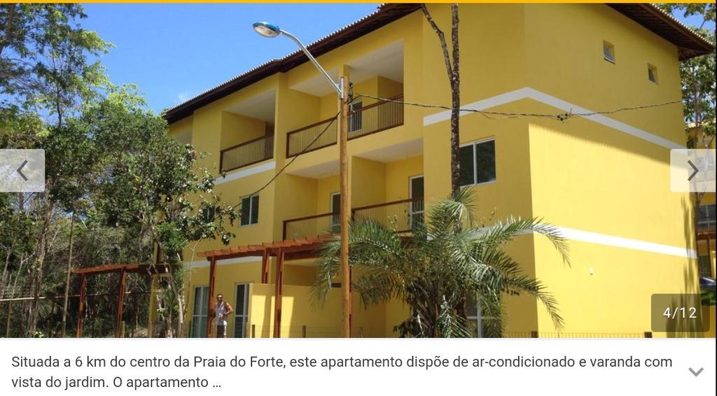 Vila Verona Apartamento Praia do Forte Exterior foto